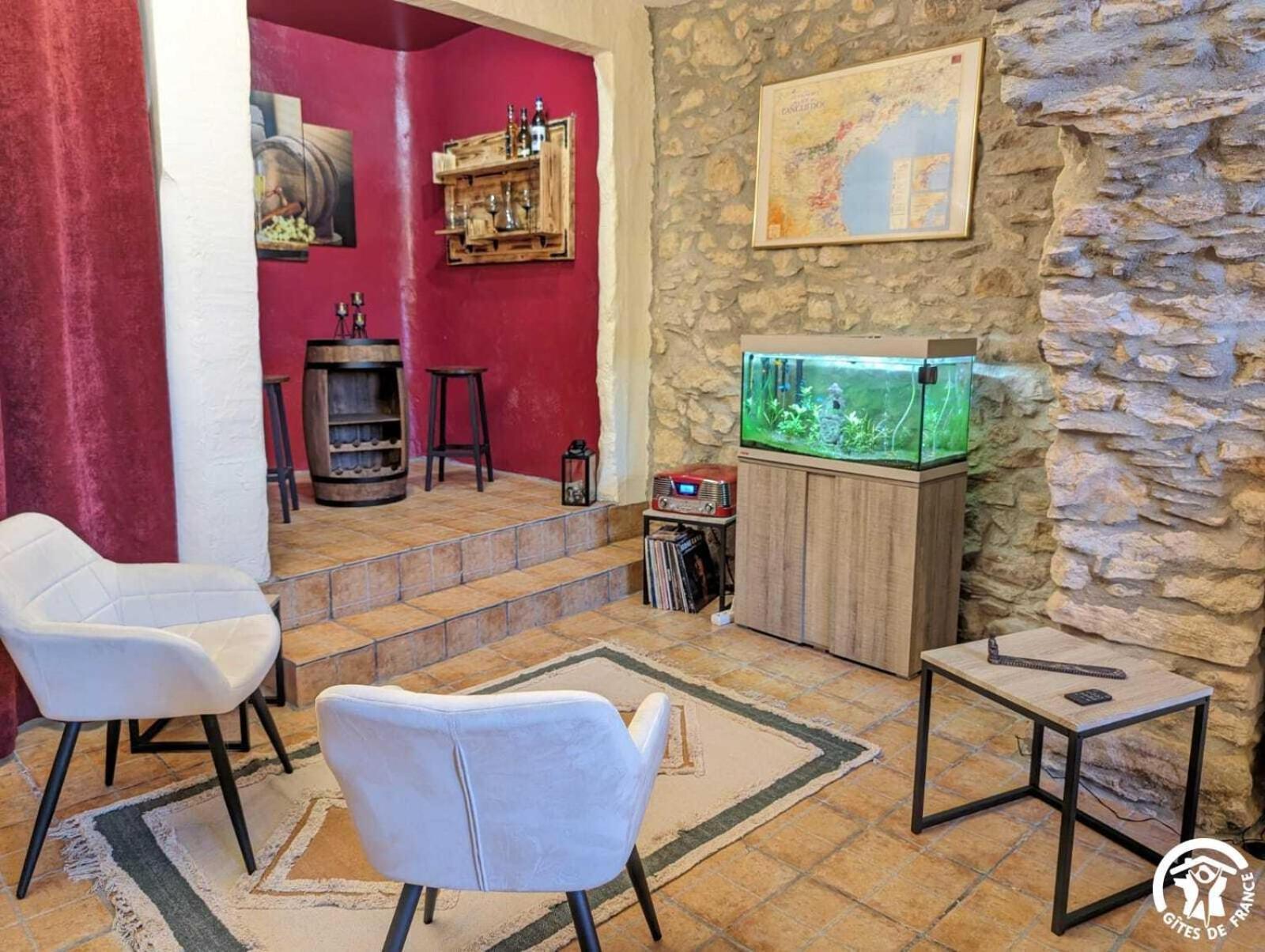Bed and Breakfast La Maison Millesime La Caunette Exterior foto