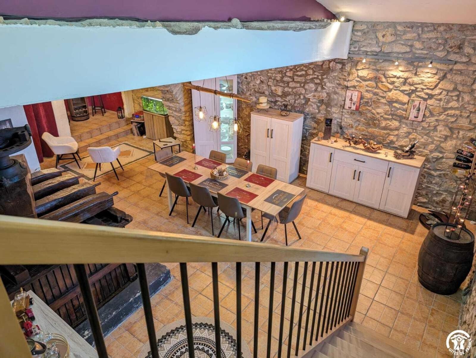 Bed and Breakfast La Maison Millesime La Caunette Exterior foto