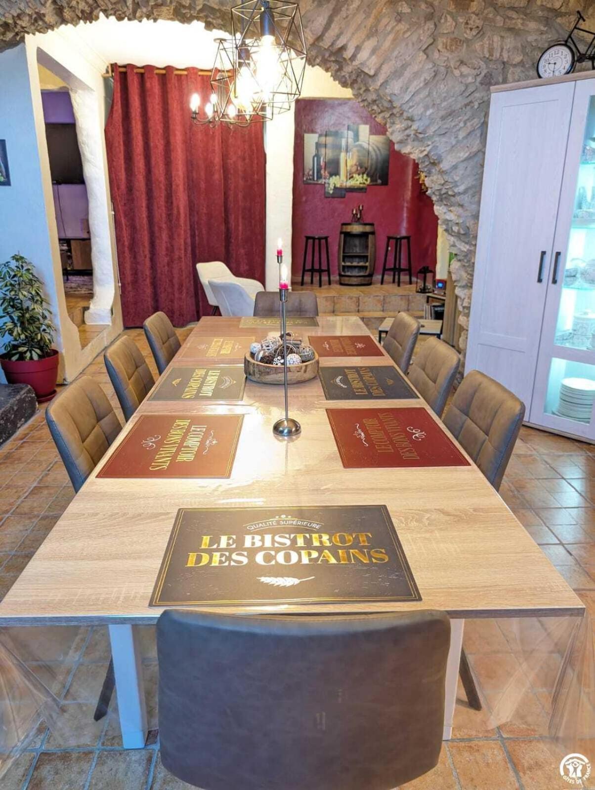 Bed and Breakfast La Maison Millesime La Caunette Exterior foto